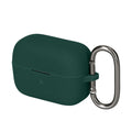 kwmobile Hülle kompatibel mit Anker Soundcore C50i Kopfhörer - Silikon Schutzhülle Etui Case Cover Schoner in Dunkelgrün Dunkelgrün  