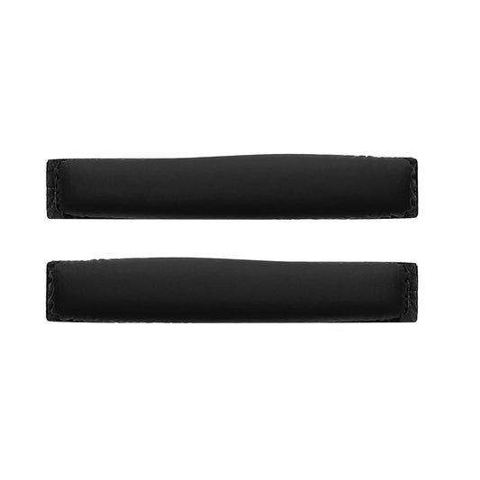 kwmobile 2x Bügelpolster kompatibel mit Sennheiser PX200 / PX100 - Kunstleder Kopfbügel Polster Kopfhörer in Schwarz Schwarz  