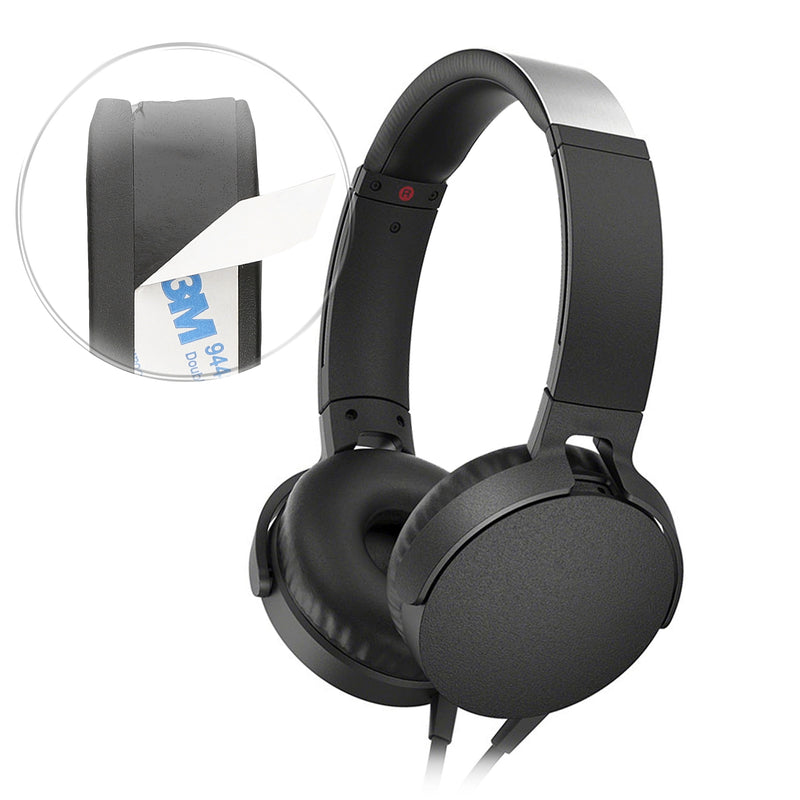 kwmobile Headband Cushion compatible with Sony XB450 / XB550 Over-Ear Headphones Replacement Headband Pad