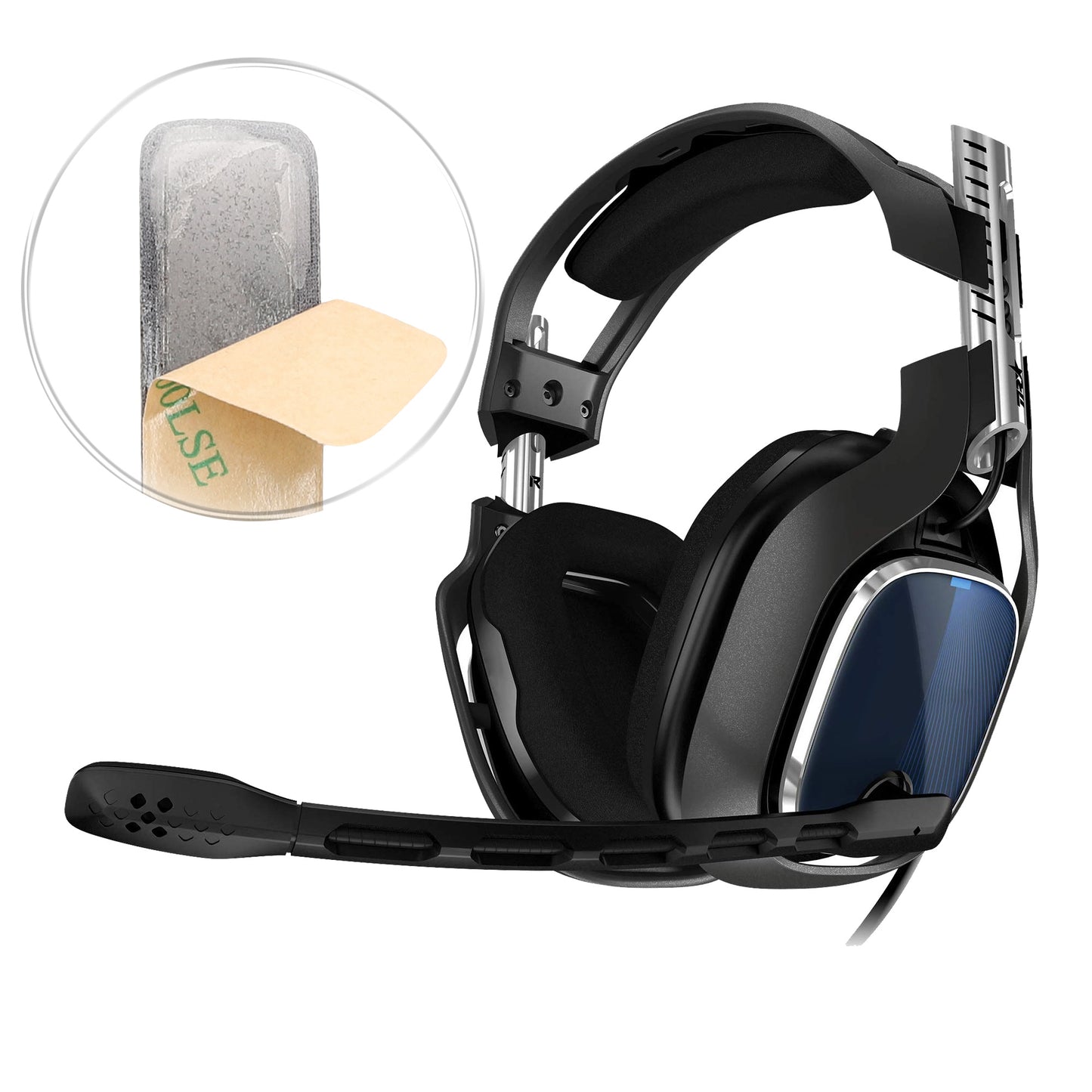 kwmobile Headband Cushion compatible with Logitech Astro A50 / A40 Over Ear Headphones Replacement Headband Pad