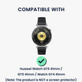 kwmobile Protective Case Protection Frame Accessories Compatible with Huawei Watch GT6 41mm / GT5 41mm / Watch GT4 41mm Glitter