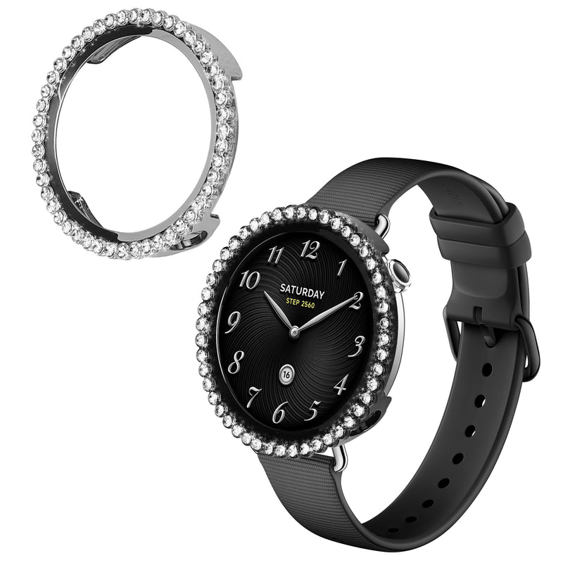 kwmobile Plastic Case compatible with Xiaomi Watch S4 41mm Protective Cover Bumper Accessory