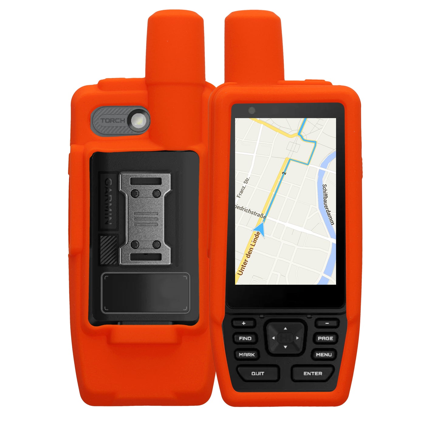 kwmobile Case Compatible with Garmin GPSMAP H1 - Protective Cover for GPS Handheld Device