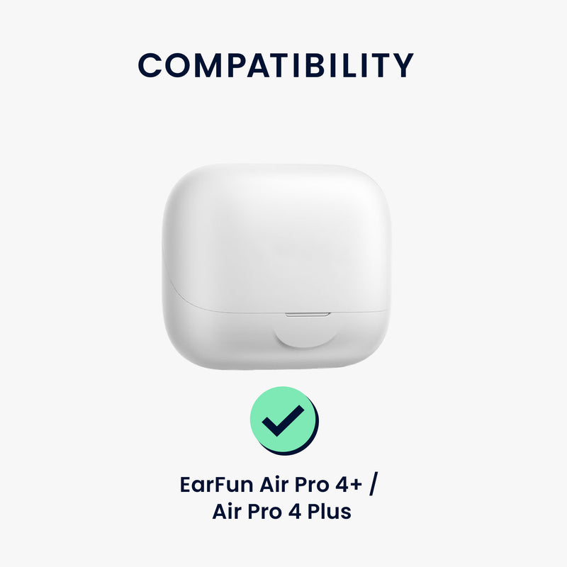 kwmobile Case Compatible with EarFun Air Pro 4+ / Air Pro 4 Plus Headphones