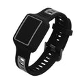 kwmobile Silicone Watch Strap for Amazfit Helio Strap - Replacement Band for Fitness Tracker - Smartwatch Replacement Strap