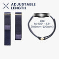 kwmobile Strap compatible with Polar Loop Fitness Tracker Sport Bracelet Band Inner dimensions from 14 - 22 cm