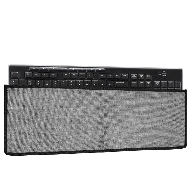kwmobile Keyboard Cover compatible with Logitech MK270 Wireless Keyboard Case - Dust Protection Cover with Zipper - Keyboard Cover