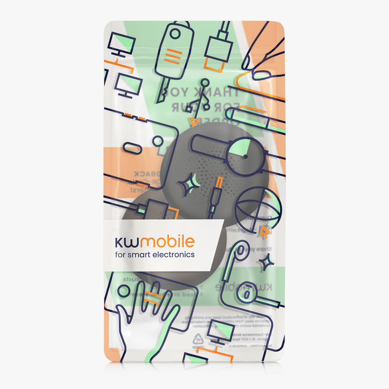 kwmobile Ear Pads for Jlab Go Lux ANC Headphones Replacement Parts Over Ear Headphones