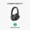 kwmobile Ear Pads for Jlab Go Lux ANC Headphones Replacement Parts Over Ear Headphones