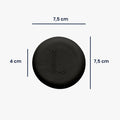 kwmobile Ear Pads for Jlab Go Lux ANC Headphones Replacement Parts Over Ear Headphones