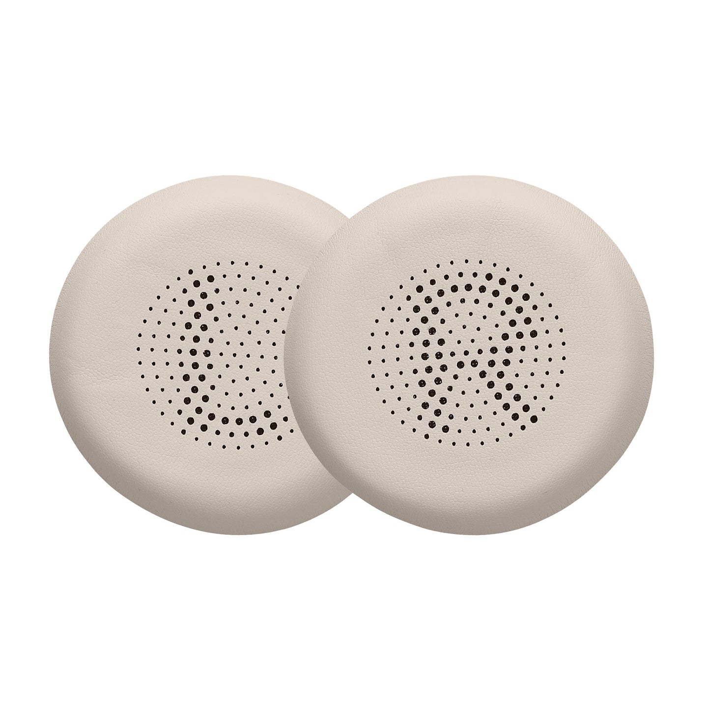 kwmobile 2x Ohr Polster für Jlab Go Lux ANC Ohrpolster - Ersatz Ohrpolster - Kopfhörer Ersatzteile - Kopfhörer Ersatzpolster für Over Ear Headphones Weiß  