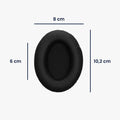 kwmobile Ear Pads for INFURTURE H1 Earpads Replacement Headphone Spare Parts Headphone Replacement Pads Over-Ear Headphones