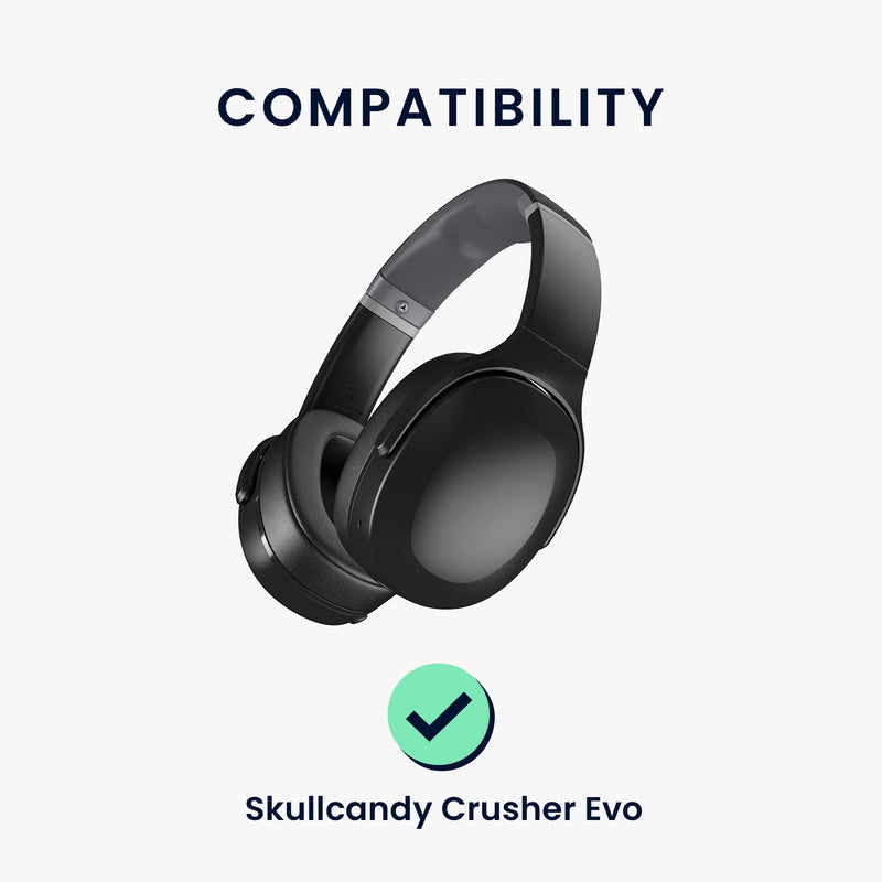 kwmobile Ear Pads for Skullcandy Crusher Evo Headphones Replacement Parts Over Ear Headphones