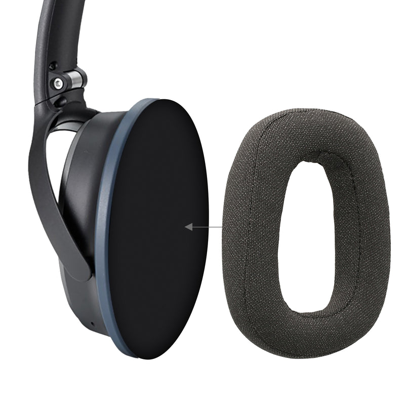 kwmobile Ear Pads for Logitech Zone Vibe 100 Earpads Replacement Headphone Replacement Parts Over-Ear Headphones