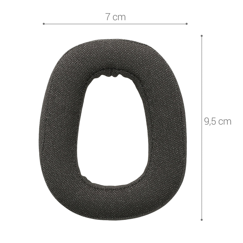 kwmobile Ear Pads for Logitech Zone Vibe 100 Earpads Replacement Headphone Replacement Parts Over-Ear Headphones