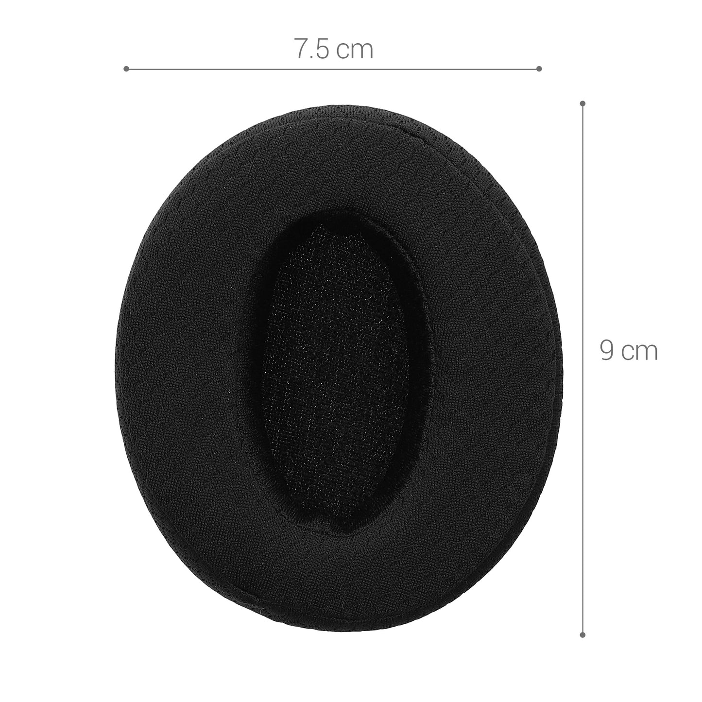 kwmobile Ear Pads for Sennheiser HD400S / HD450SE / HD458BT Earpad Replacement Parts Headphone Replacement Pads for Over Ear Headphones
