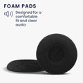 kwmobile Ear Pads for Logitech Biz 2300 USB Duo / Biz 2300 QD / Biz 2300 USB MS Earpads Replacement Earpads Headphone Replacement Parts Headphone Replacement Pads Over Ear Headphones