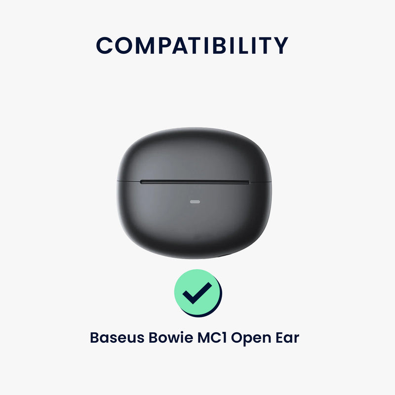 kwmobile Case Compatible with Baseus Bowie MC1 Open Ear Headphones