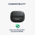 Silicone Case for Anker Soundcore P31i / Soundcore R60iNC Don't Touch My Headphones Design