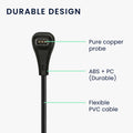 kwmobile USB C Charging Cable compatible with COROS PACE Pro / PACE 4 / APEX 4 / NOMAD - Cable Charger - Smart Watch Replacement Cable - Fitness Tracker Charging Cable