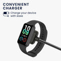 kwmobile USB C Charging Cable compatible with Amazfit Band 7 Cable Charger Smart Watch Type C Replacement Cable Fitness Tracker Charging Cable