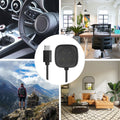 kwmobile USB C Charging Cable compatible with Fitbit Versa 4 / Sense 2 / Versa 3 / Sense - Cable Charger - Smartwatch Replacement Cable - Fitness Tracker Charging Cable