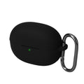 kwmobile Hülle kompatibel mit EarFun Clip Open Ear Kopfhörer - Silikon Schutzhülle Etui Case Cover Schoner in Schwarz Schwarz  