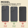 Oakshield Phone Case with Stand Compatible with iPhone 15 Pro Case - With Stand - Case for iPhone 15 Pro - MagSafe Compatible - Case