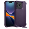 Oakshield Handyhülle mit Standfunktion kompatibel mit iPhone 15 Pro Hülle - Mit Ständer - Case für iPhone 15 Pro - Kompatibel mit MagSafe - Hülle in Violett Violett  