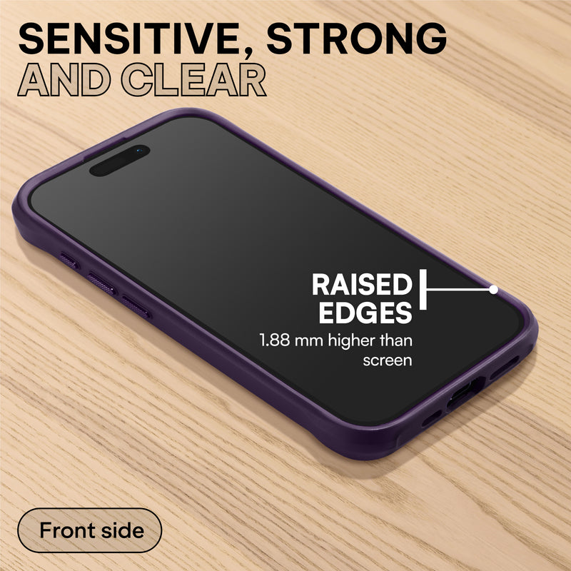 Oakshield Phone Case with Stand Compatible with iPhone 15 Pro Case - With Stand - Case for iPhone 15 Pro - MagSafe Compatible - Case