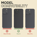Oakshield Case with Stand Compatible with Apple iPhone 14 Case - Phone Case with Kickstand and Raised Edges - Cover