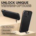 Oakshield Case with Stand Compatible with Apple iPhone 14 Case - Phone Case with Kickstand and Raised Edges - Cover