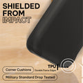 Oakshield Case with Stand Compatible with Apple iPhone 14 Case - Phone Case with Kickstand and Raised Edges - Cover