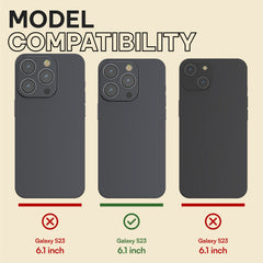 Oakshield Handyhülle mit Standfunktion kompatibel mit iPhone 14 Pro Hülle - Mit Ständer - Case für iPhone 14 Pro