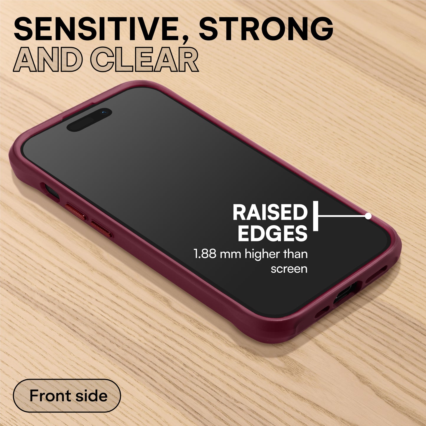 Oakshield Phone Case with Stand Compatible with iPhone 14 Pro Case - With Kickstand - Case for iPhone 14 Pro - MagSafe Compatible