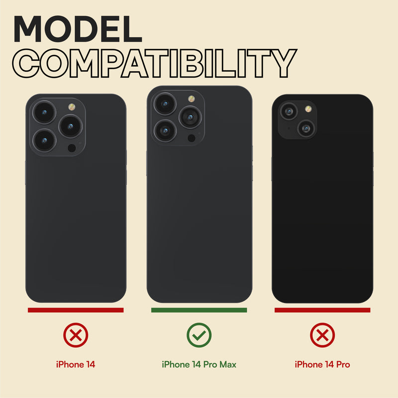 Oakshield Phone Case with Stand Compatible with iPhone 14 Pro Max Case - With Stand - Case for iPhone 14 Pro Max - MagSafe Compatible