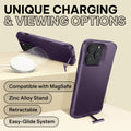 Oakshield Phone Case with Stand Compatible with iPhone 14 Pro Max Case - With Stand - Case for iPhone 14 Pro Max - MagSafe Compatible