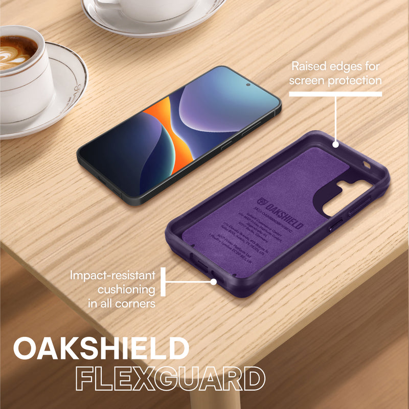 Oakshield Phone Case with Stand Compatible with Samsung Galaxy S24 Plus Case - Case for S24 Plus - Case with Kickstand - Cover with Raised Edges