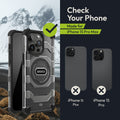 Oakshield Phone Case for iPhone 15 Pro Max Case Cover Compatible with MagSafe Accessories Protective Case with Military-Standard Drop Test
