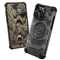 Oakshield Handyhülle für das iPhone 15 Pro Max Hülle - Cover kompatibel mit MagSafe-Zubehör - Schutzhülle mit Falltest nach Militärstandard - Schwarz Schwarz  