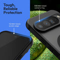 Oakshield Case for Google Pixel 9 Pro Magnetic Semi-Transparent Shockproof Protective Cover with Camera Protection With Glass Film Case