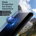 Oakshield Case for Samsung Galaxy S26 - Magnetic Semi-Transparent Phone Cover - Shockproof Protective Case with Camera Protection - With Glass Screen Protector - Case